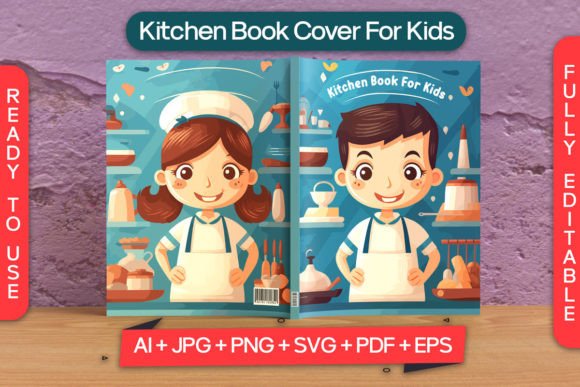 Download Kitchen Book Cover for Kids - Book cover Collection