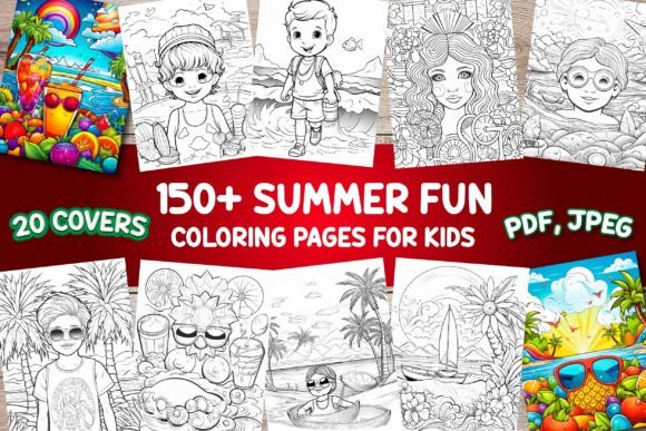 Download Summer Fun Coloring Pages - Premium Resources