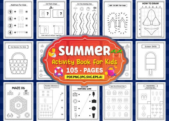Download SUMMER ACTIVITY BOOK for KIDS - Premium Resources