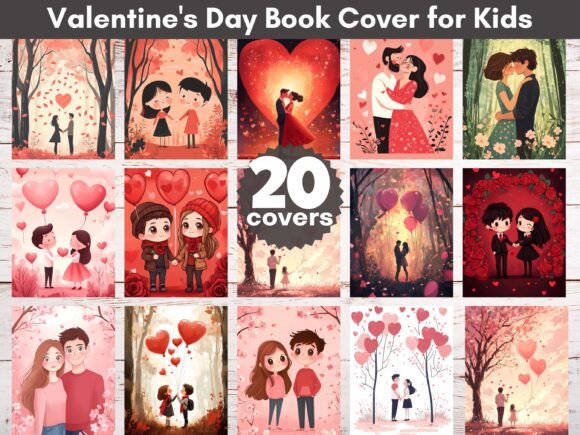 Download 20 Valentine's Day Book Cover for Kids - Book cover Collection