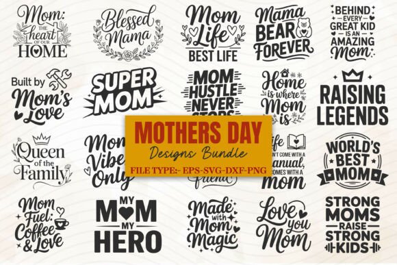 Download Mother’s Day SVG Bundle, Mom Quotes SVG - Mom quotes svg Collection