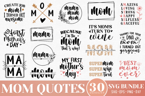 Download Mom Quotes SVG Bundle, - Mom quotes svg Collection