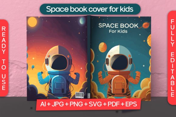 Download Space Book Cover for Kids - Book cover Collection