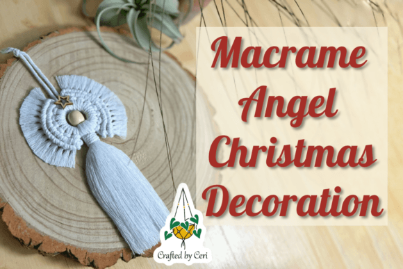 Download Making Macrame Angel Christmas Decoration - Decoration Collection