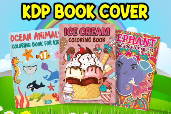 Download Best Selling KDP Coloring Book Cover - Book cover Collection